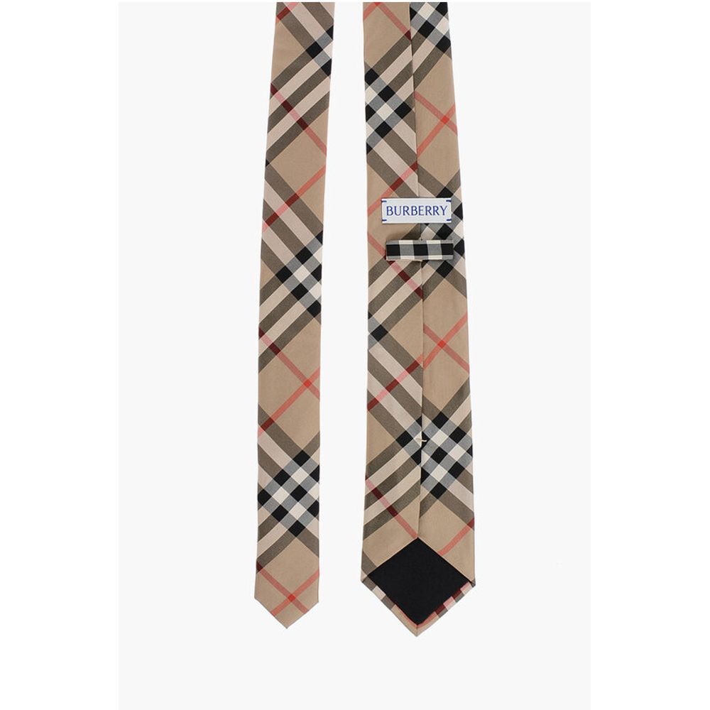 Burberry Tartan Patterned ARCHIVE Silk Tie - Image 3