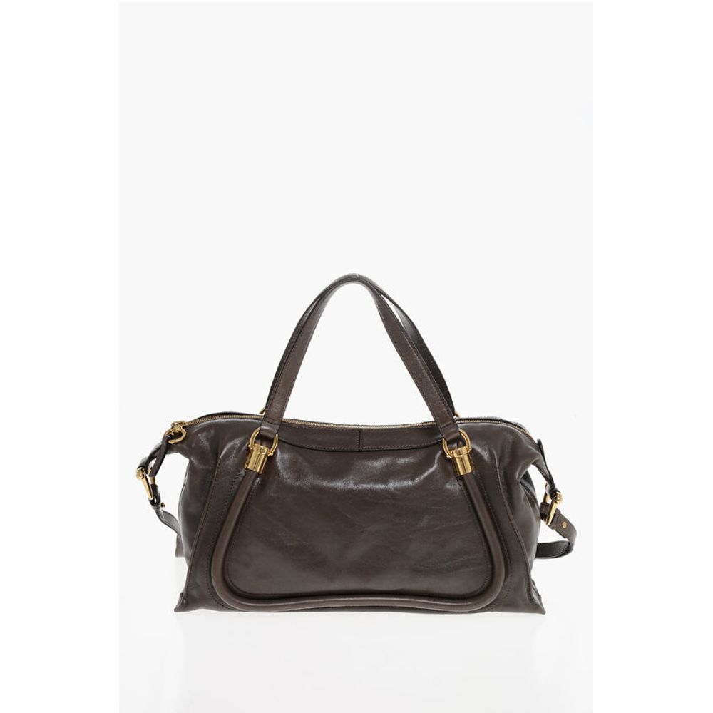 Chloé Brushed Leather DOUBLE CARRY Crossbody Bag