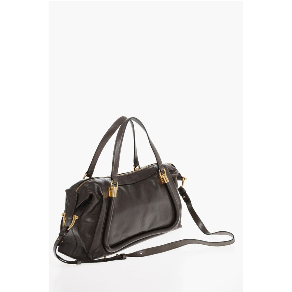 Chloé Brushed Leather DOUBLE CARRY Crossbody Bag - Image 2