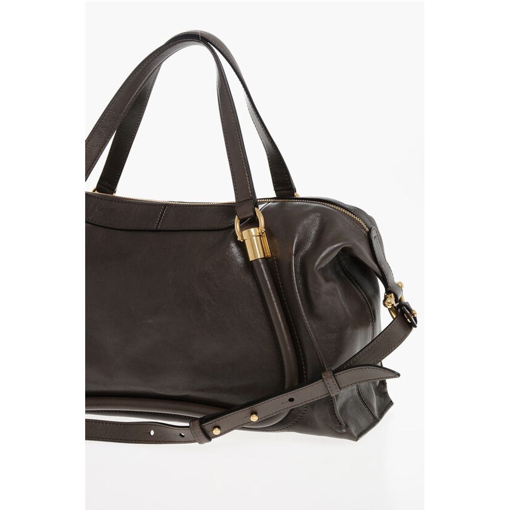 Chloé Brushed Leather DOUBLE CARRY Crossbody Bag - Image 3