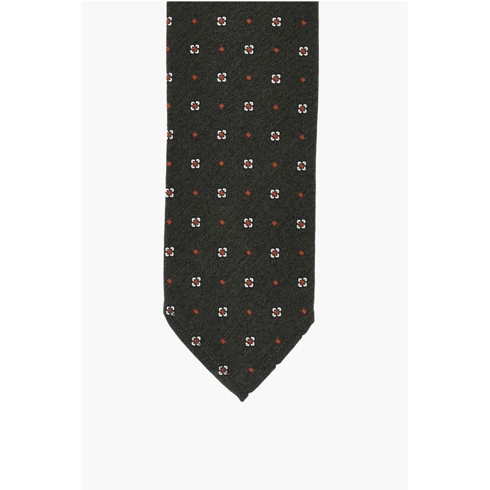 Dsquared² Floral Motif Silk Tie - Image 2