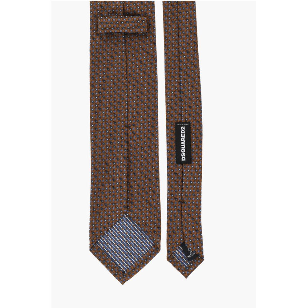 Dsquared² Patterned Silk Tie - Image 3