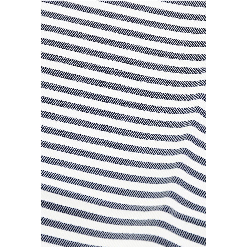 Dsquared² Two-Tone Striped Silk Pocket Square - Image 2