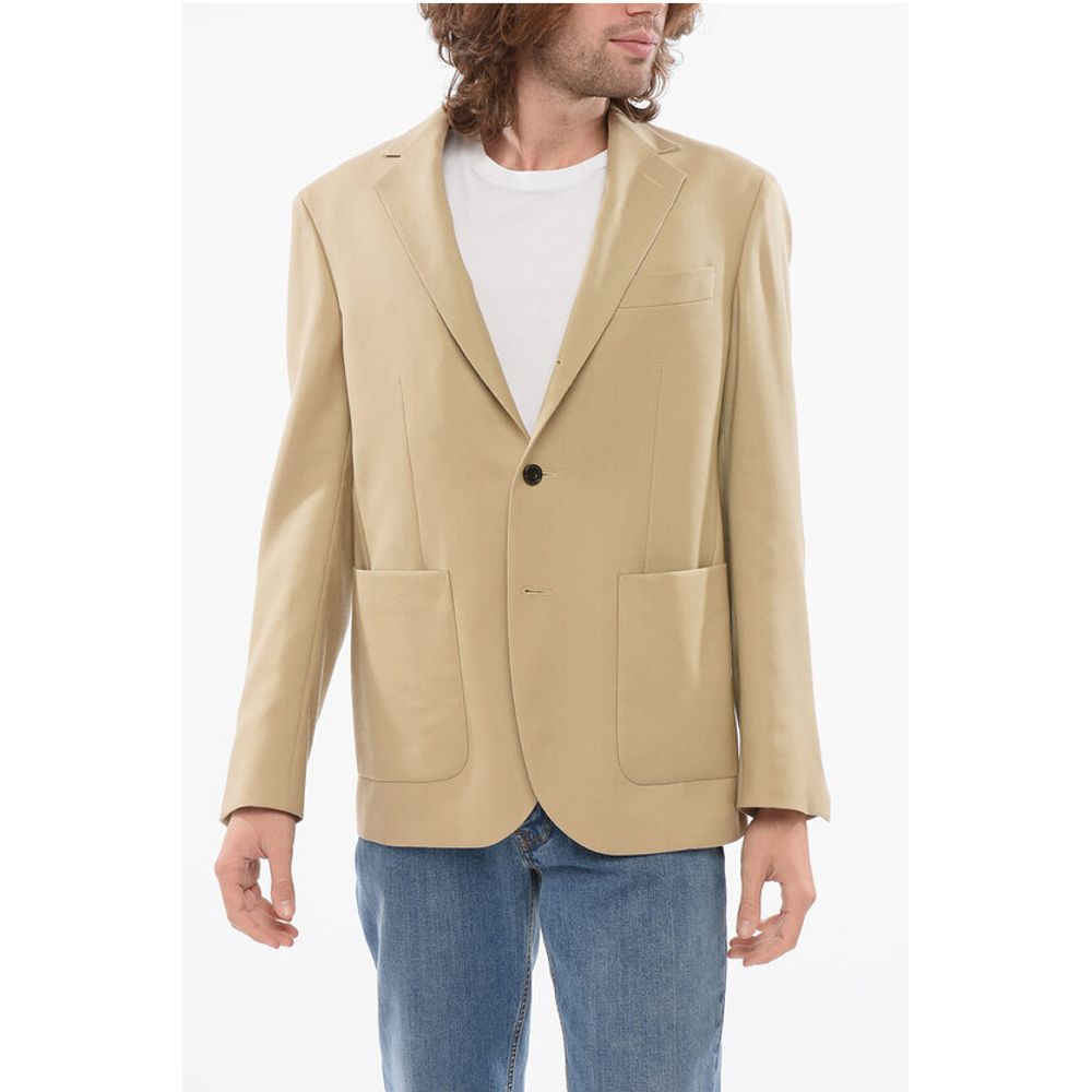 Corneliani CIRCLE Unlined Wool Blend Blazer