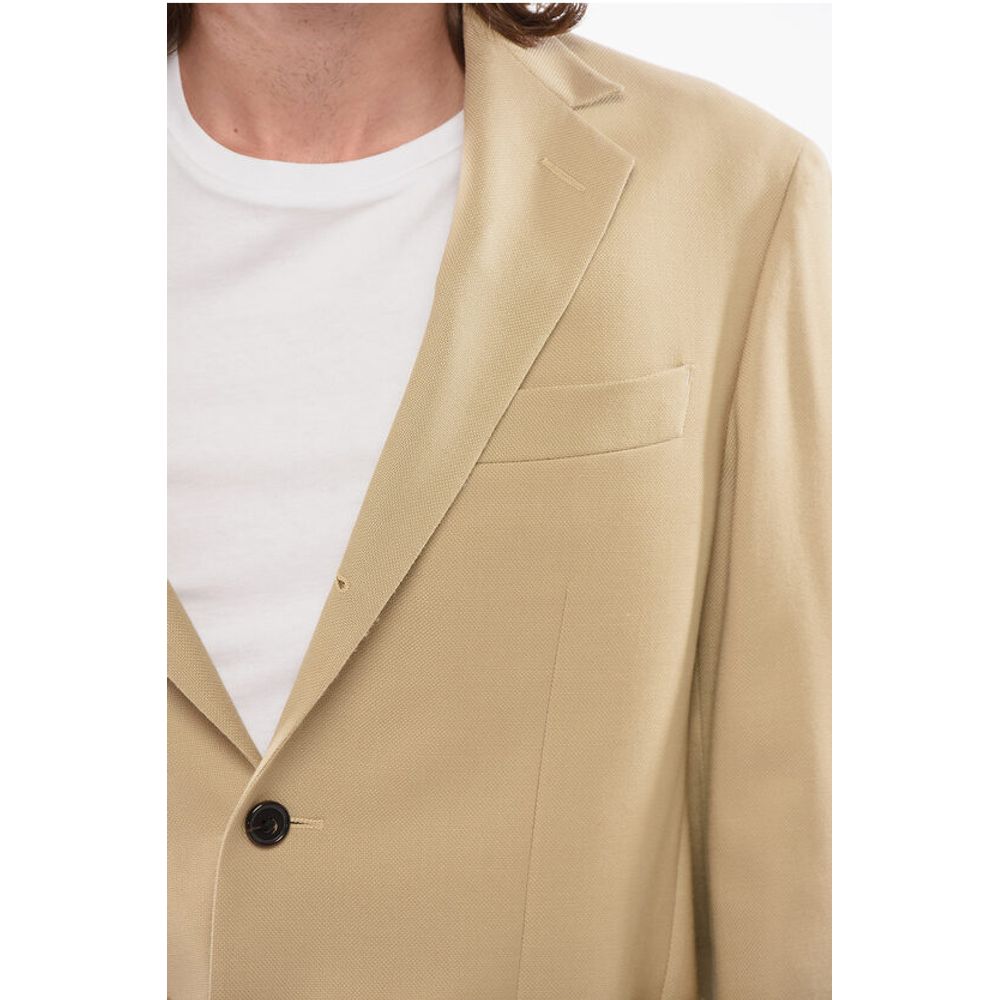 Corneliani CIRCLE Unlined Wool Blend Blazer - Image 3