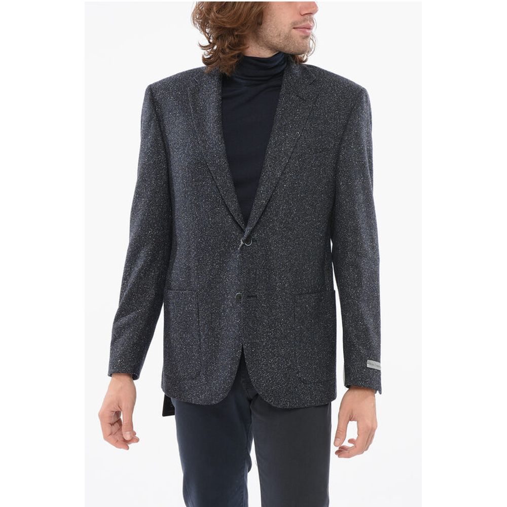 Nino Danieli Melange Virgin Wool Blazer