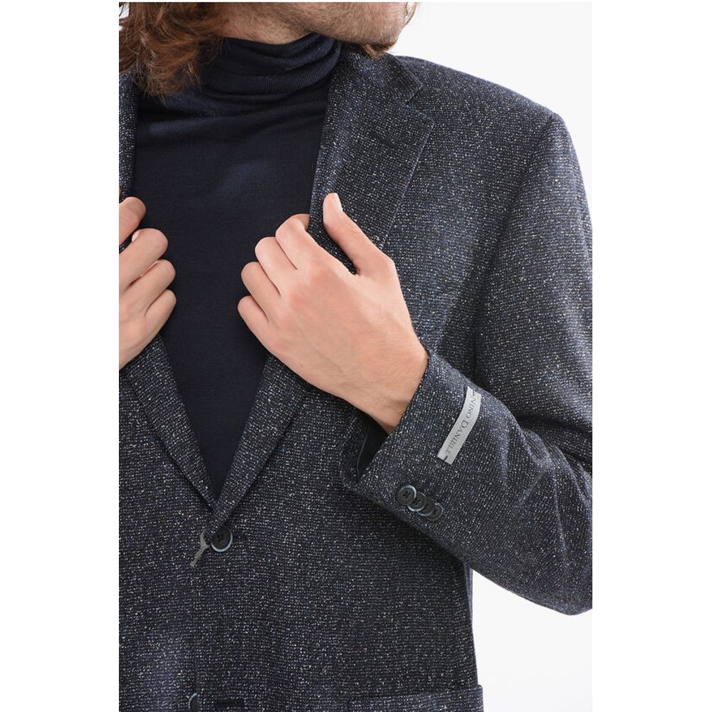 Nino Danieli Melange Virgin Wool Blazer - Image 3