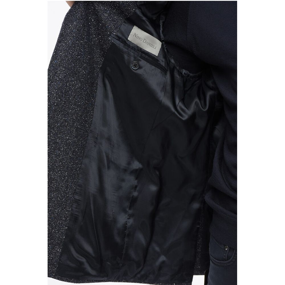 Nino Danieli Melange Virgin Wool Blazer - Image 5