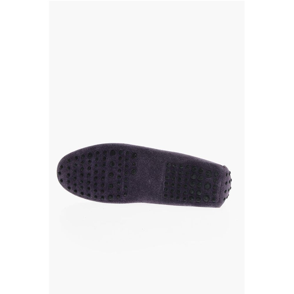 Corneliani ID Suede Boat Deck Shoes with Tassels - Image 5