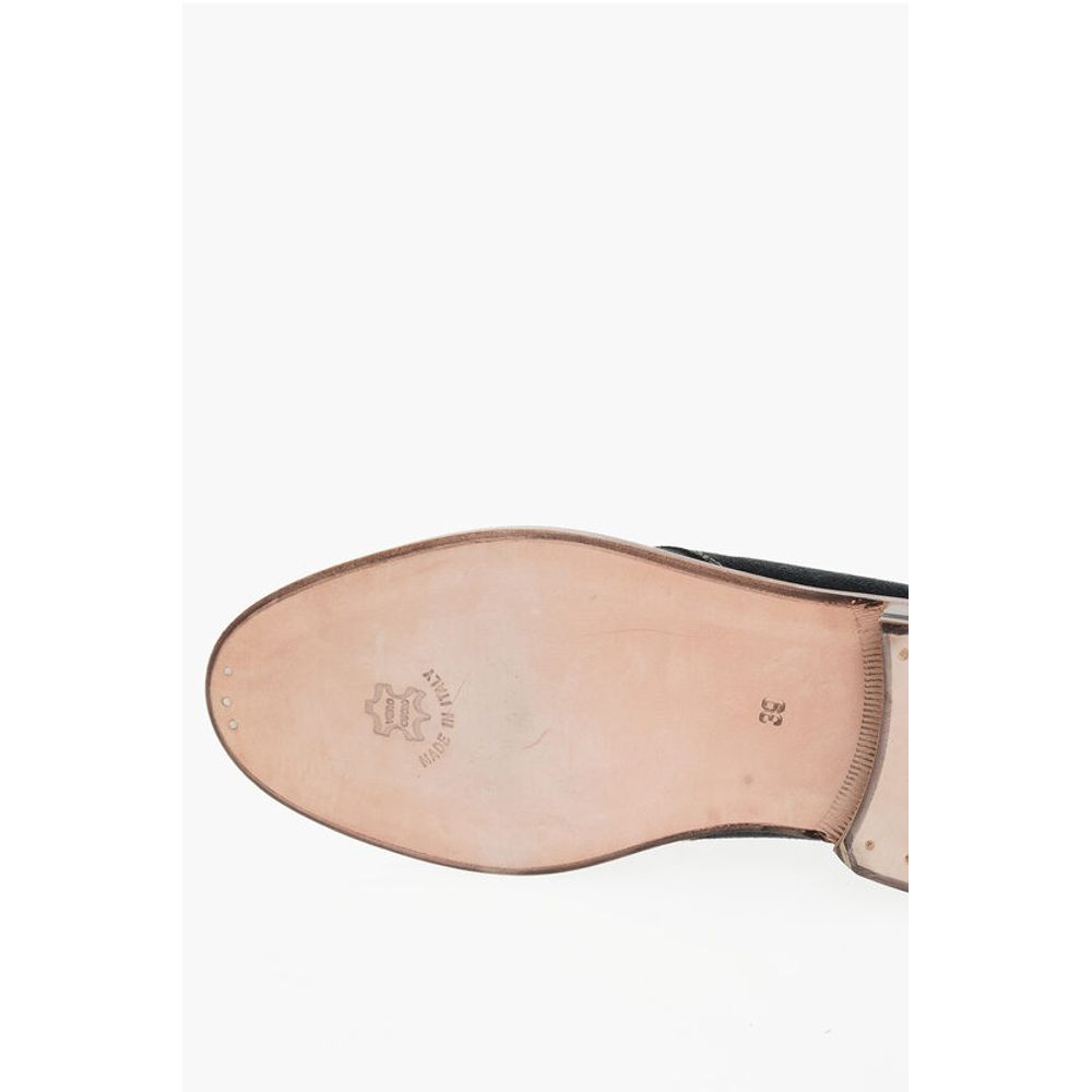 Corneliani Suede Derby Shoes with Contrasting Strings - Image 5