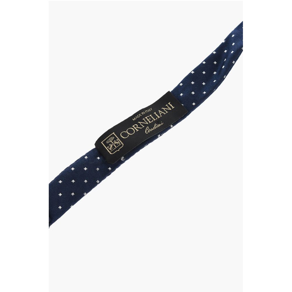 Corneliani Polka Dot Patterned Silk Bow Tie - Image 2