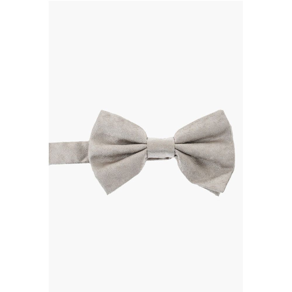 Corneliani Jacquard Silk Bow Tie