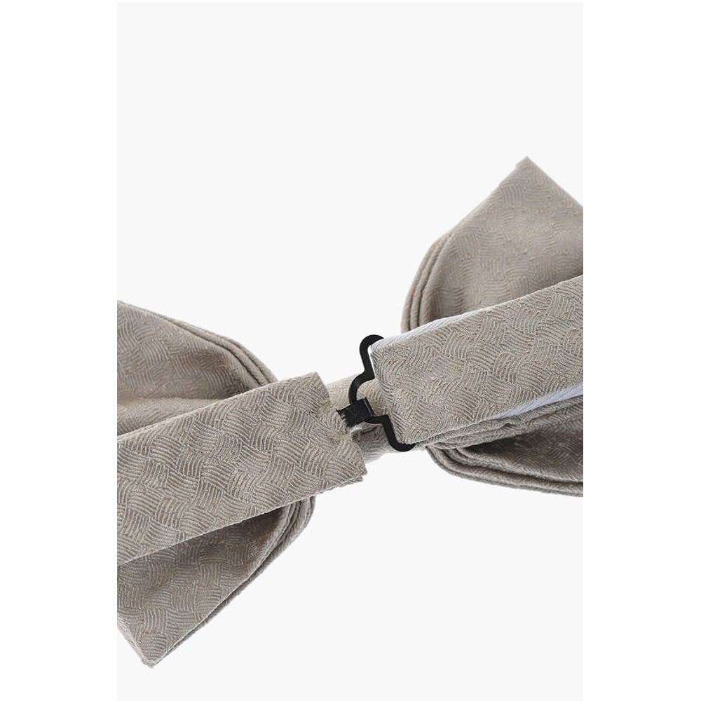 Corneliani Jacquard Silk Bow Tie - Image 3