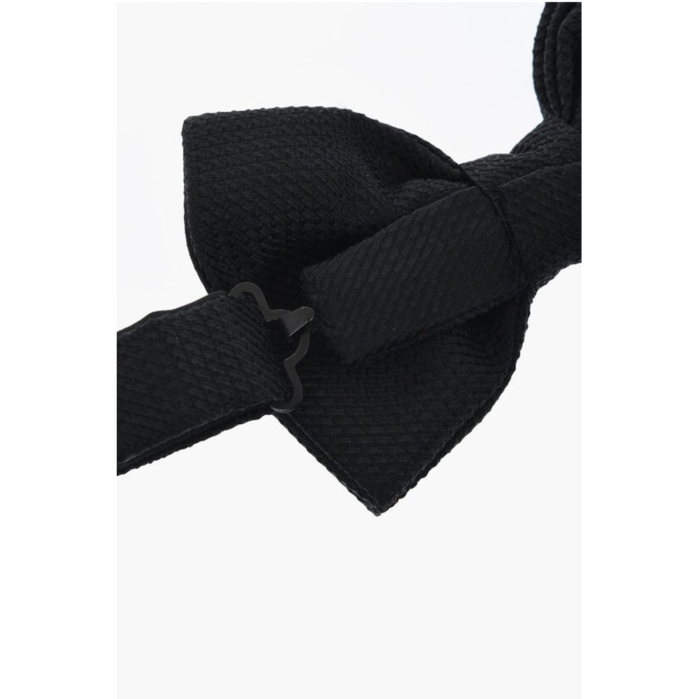 Corneliani Jacquard Silk Blend Bow Tie - Image 3