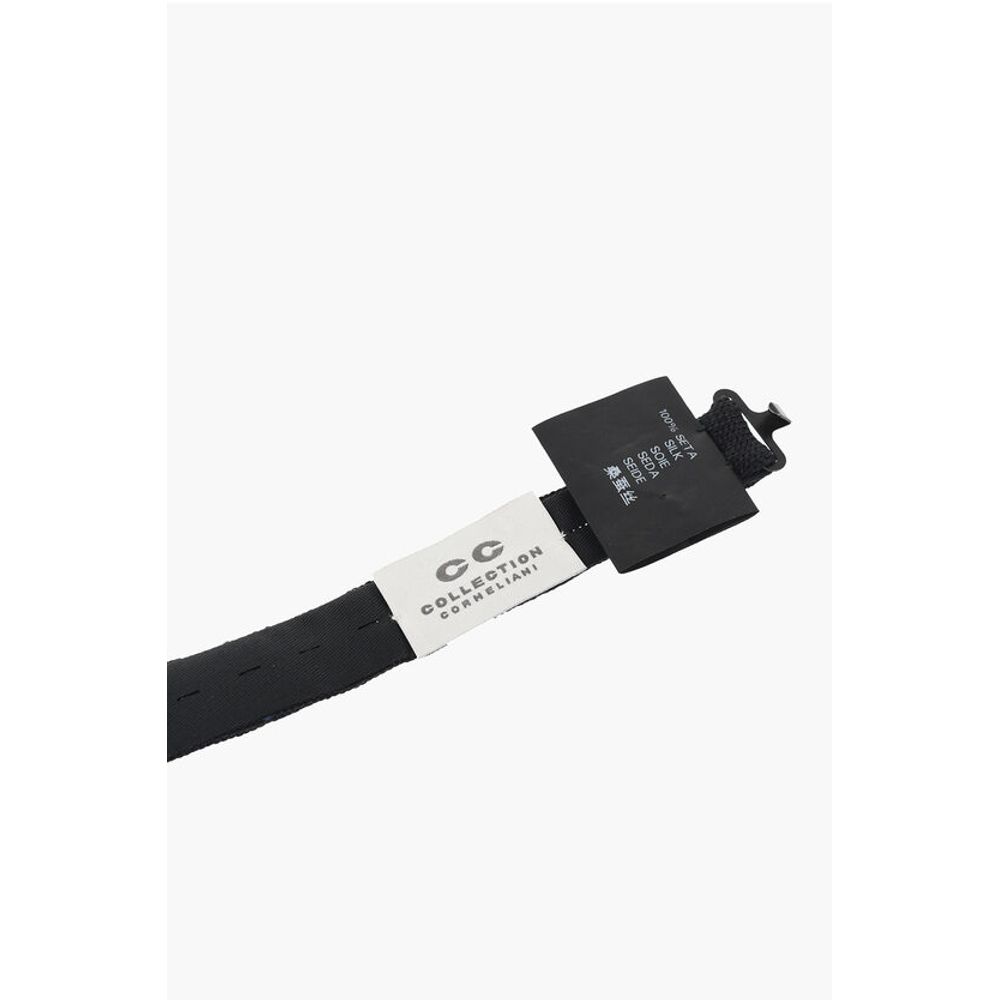 Corneliani CC COLLECTION Knitted Silk Bow Tie - Image 2