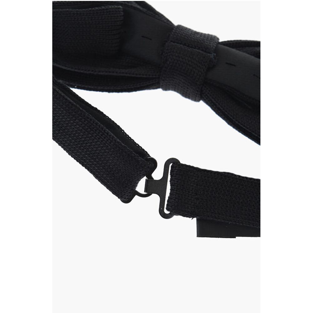 Corneliani CC COLLECTION Knitted Silk Bow Tie - Image 3