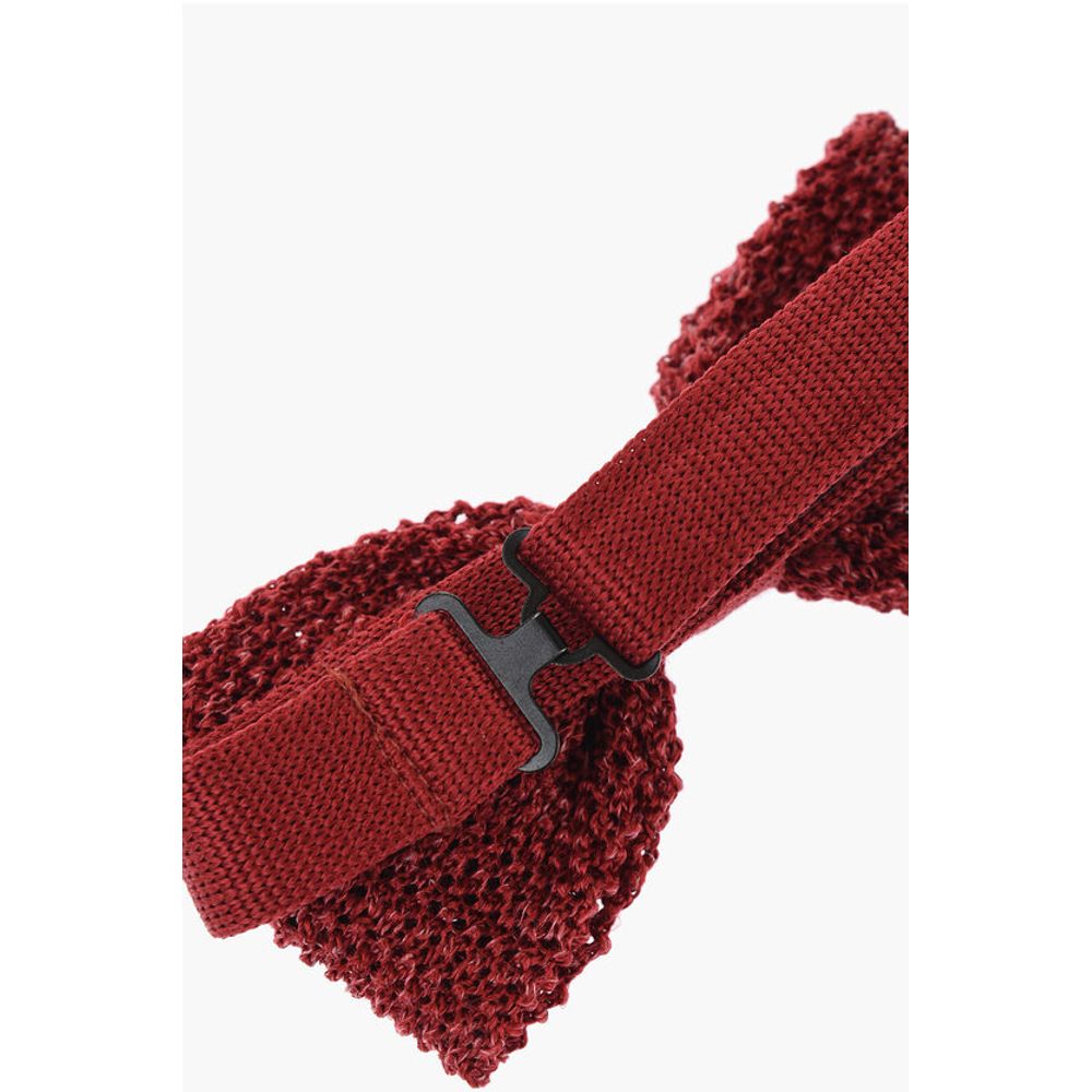 Corneliani Linen Blend Knitted Tie - Image 3