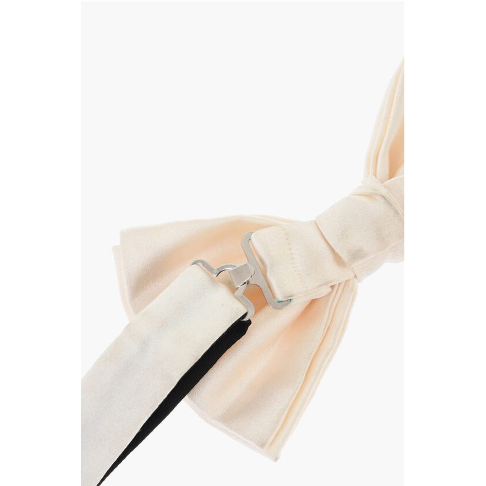 Corneliani Silk Satin Bow Tie - Image 3