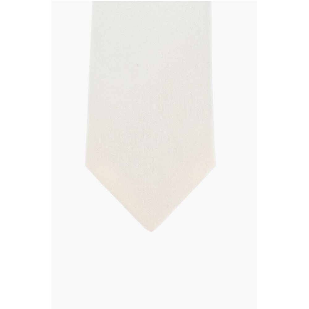 Corneliani CC COLLECTION Silk Satin Slim Tie - Image 2