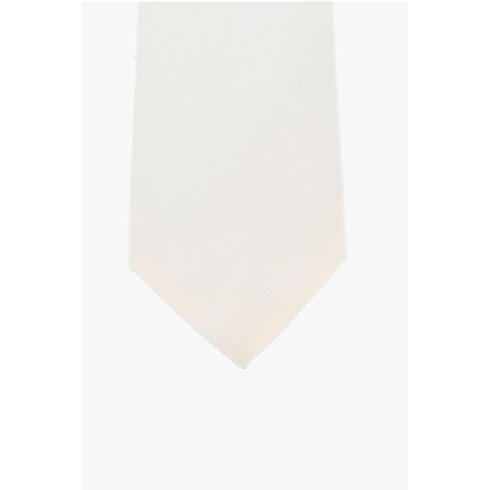 Corneliani CC COLLECTION Silk Satin Slim Tie - Image 2