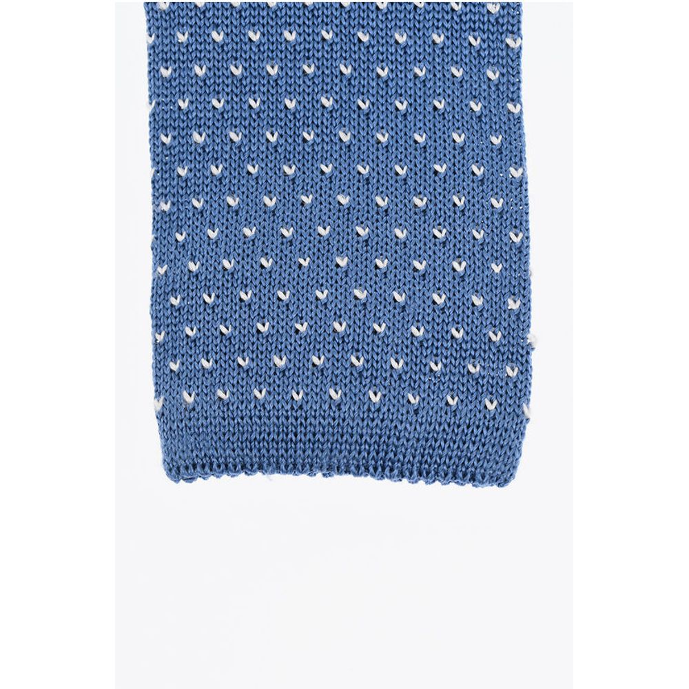 Corneliani Balanced Stripe Knitted Silk Tie - Image 2