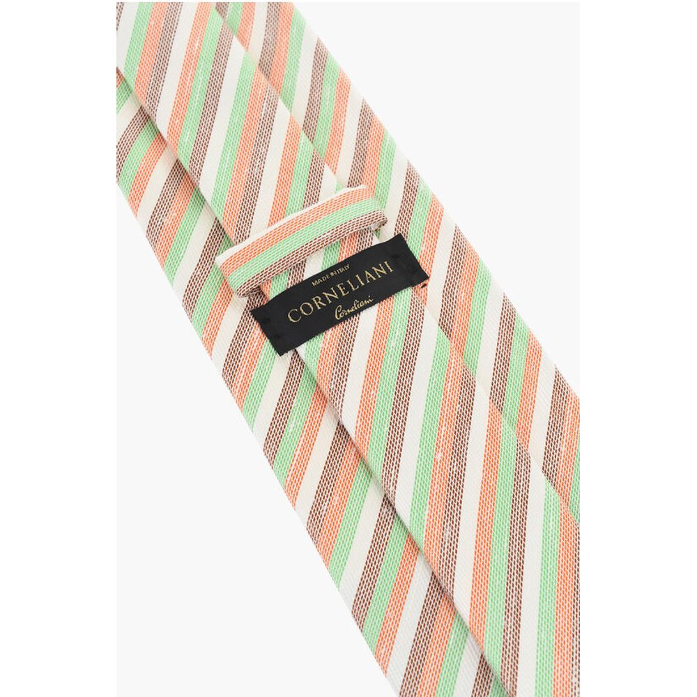 Corneliani Oblique Striped Tie - Image 3