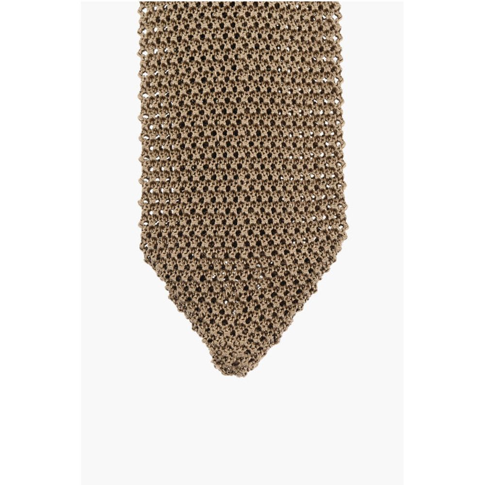 Corneliani Knitted Silk Tie - Image 2