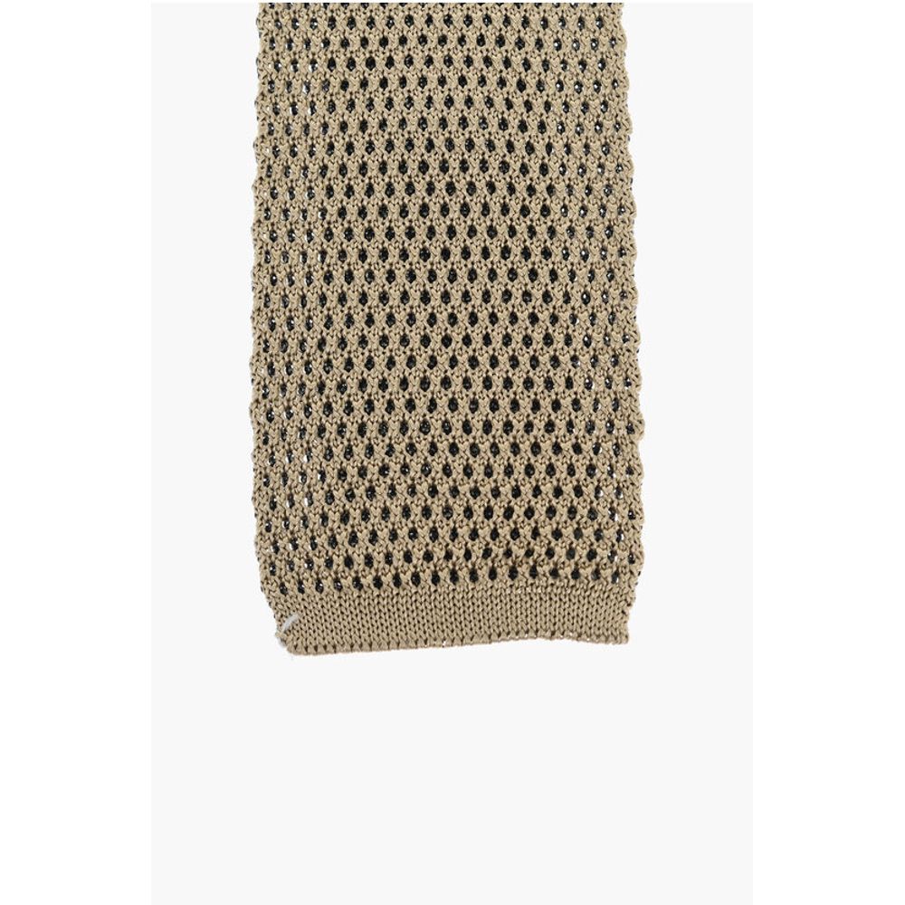 Corneliani Knitted Silk Tie - Image 2