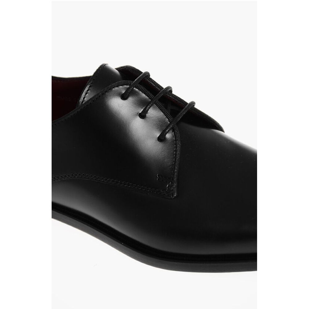 Corneliani Brushed Leather Dreby Shoes - Image 4