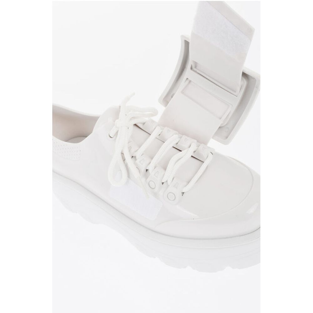 Viktor & Rolf MELISSA Solid Color Rubber Derby Shoes with Maxi Bluckle and - Image 4