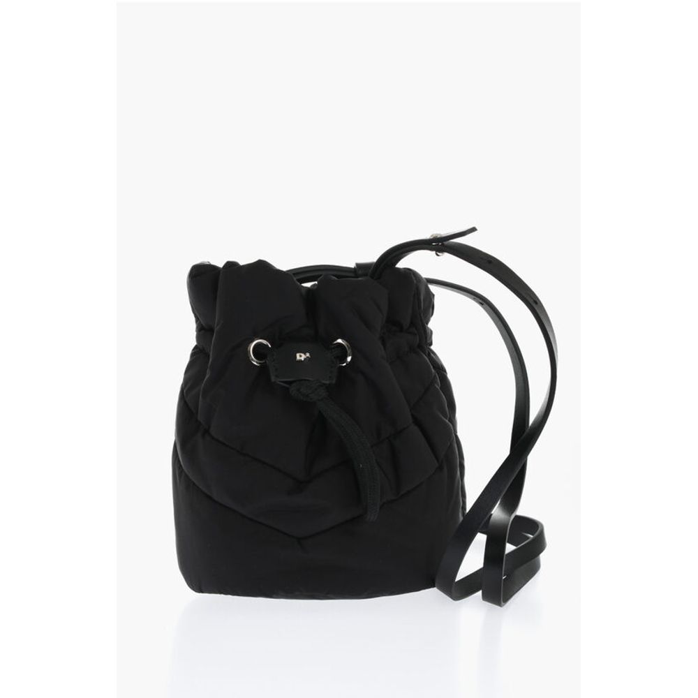 Dsquared² Quilted Bucket Bag with Drawstring