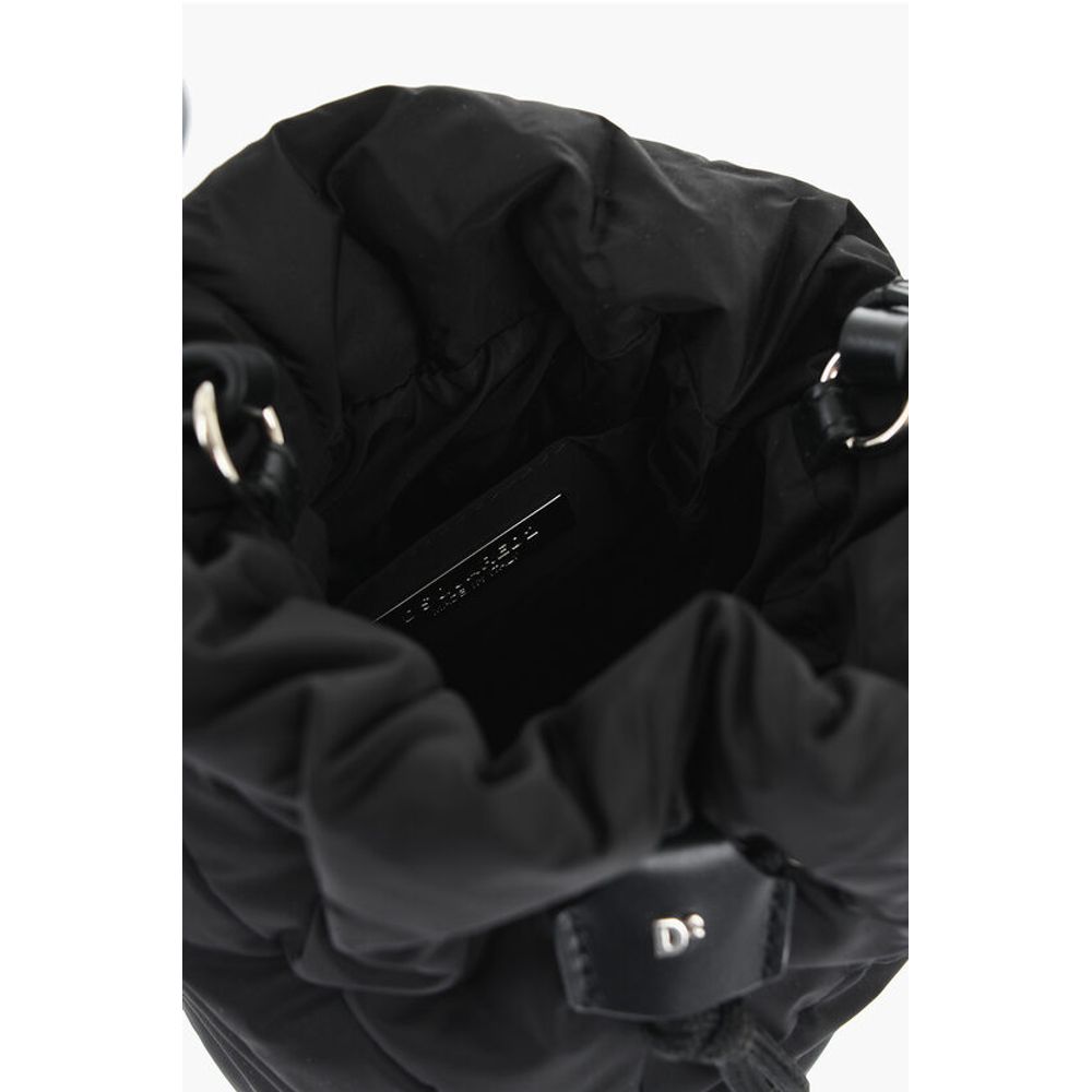 Dsquared² Quilted Bucket Bag with Drawstring - Image 5