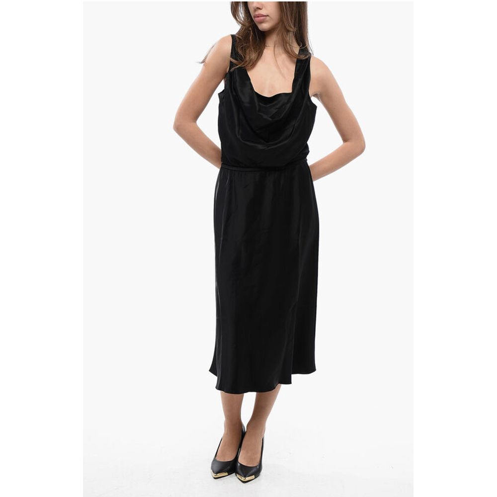 Nanushka Satin ZARINA Skirt with Elastic Waistband - Image 4