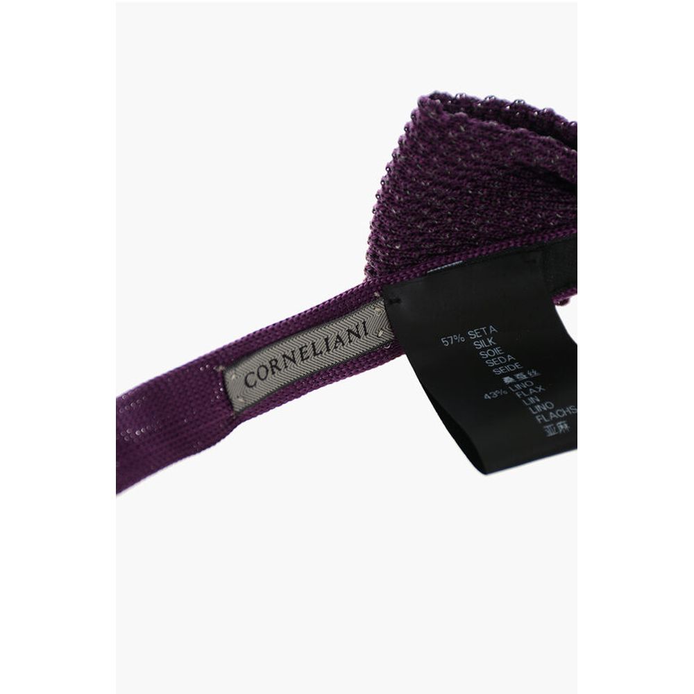 Corneliani Silk and Linen Bowtie - Image 2