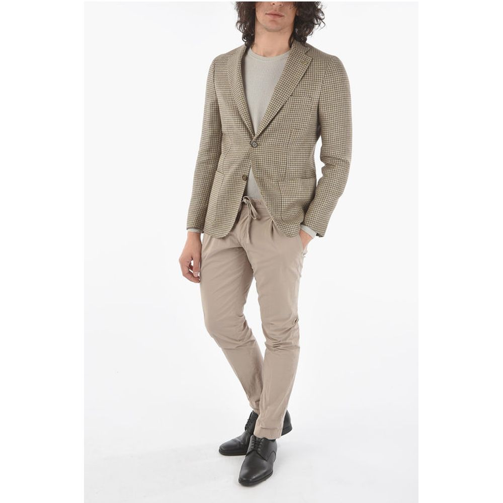 Corneliani CC COLLECTION houndstooth side vents notch lapel REWARD 2-bu - Image 4