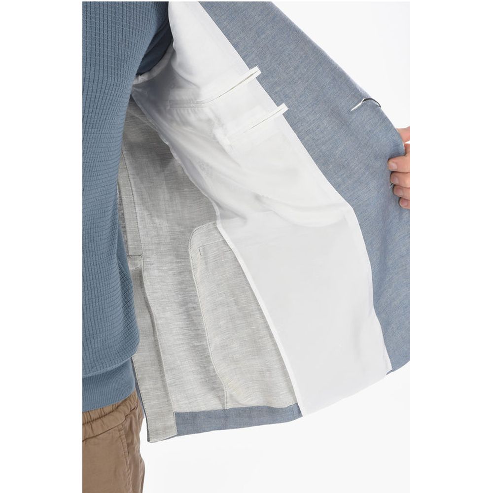 Corneliani CC COLLECTION Flap Pocket RIGHT 2-button Blazer - Image 5