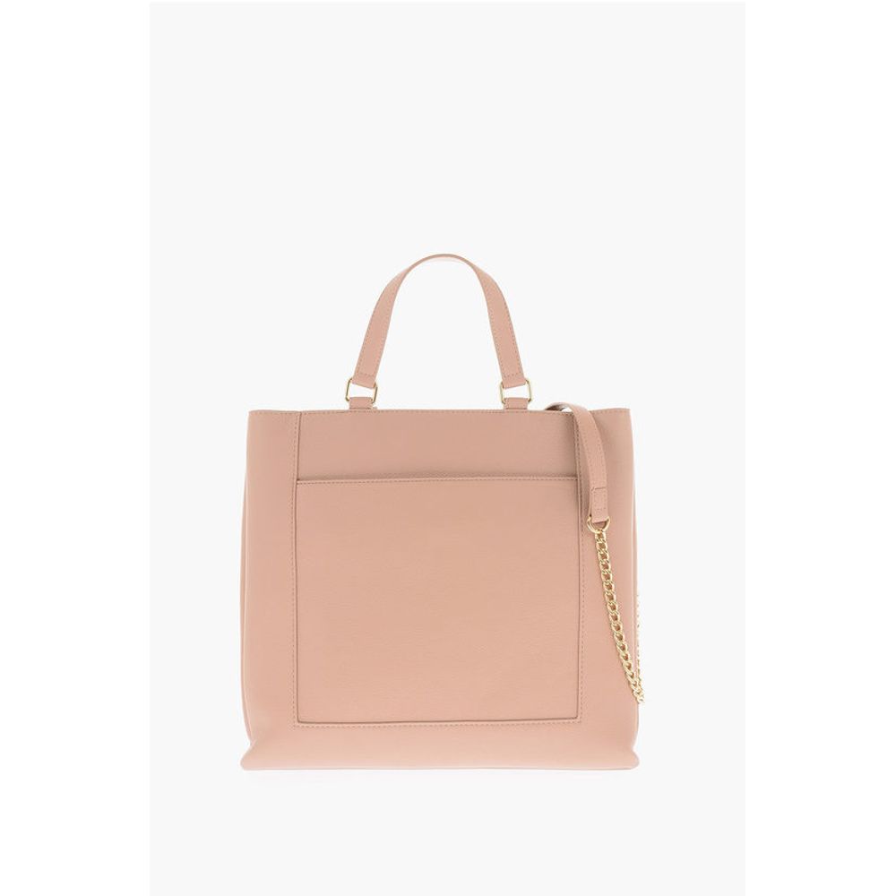 Moschino LOVE Faux Leather Rectangular Bag with Maxi Patch Pocket - Image 2