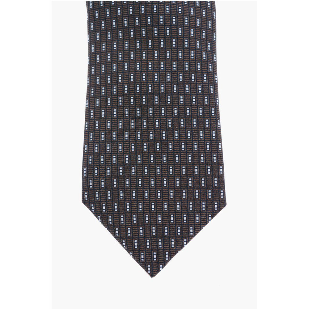 Corneliani CC COLLECTION printed silk tie - Image 2
