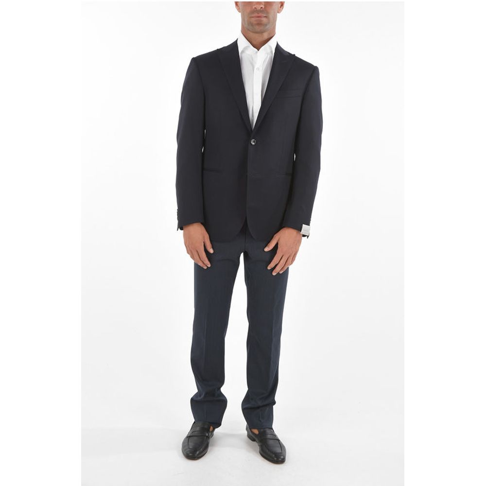 Corneliani 2 Button CERIM.ACADEMY Peak Lapel Blazer - Image 4