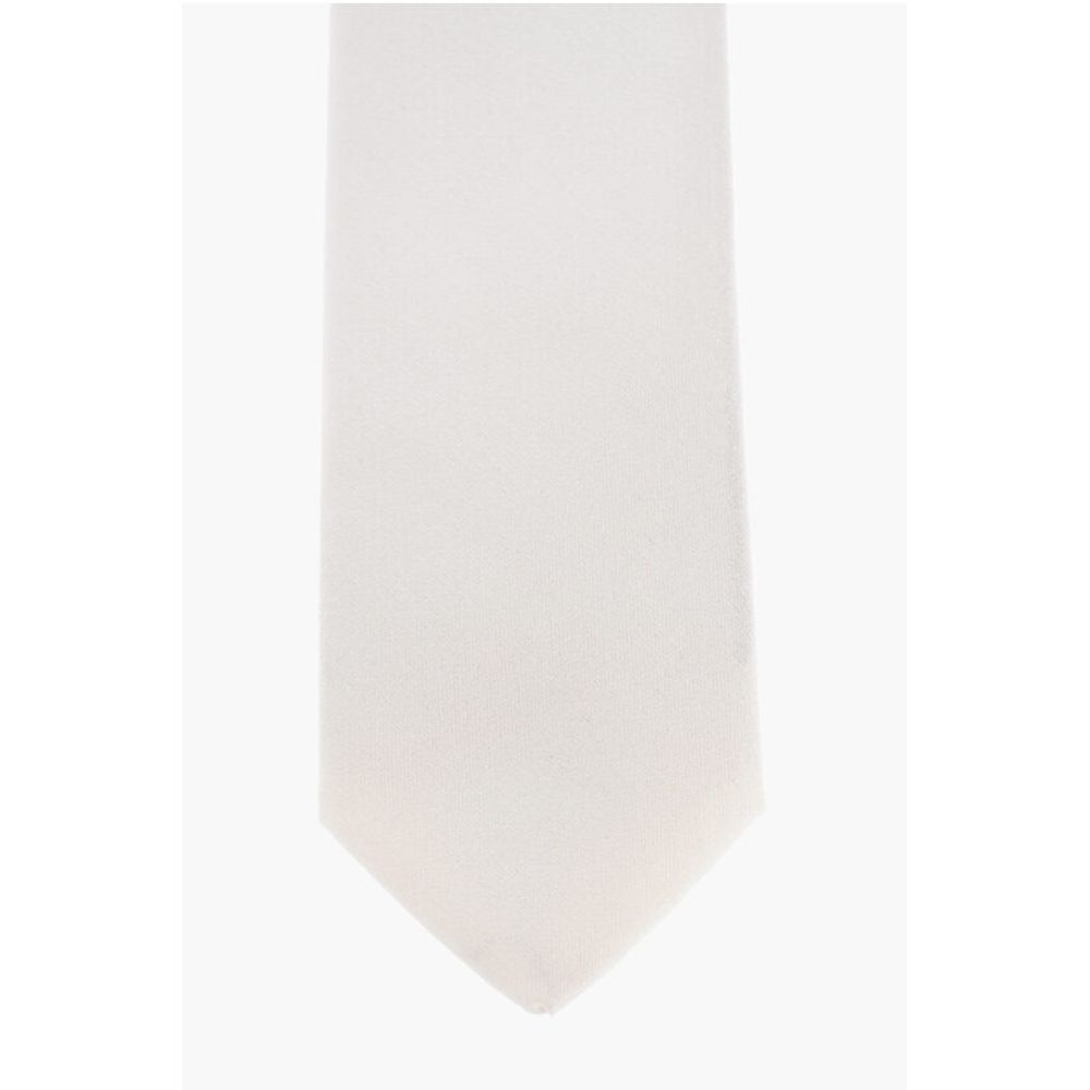 Corneliani CC COLLECTION Solid Color Silk Tie - Image 2