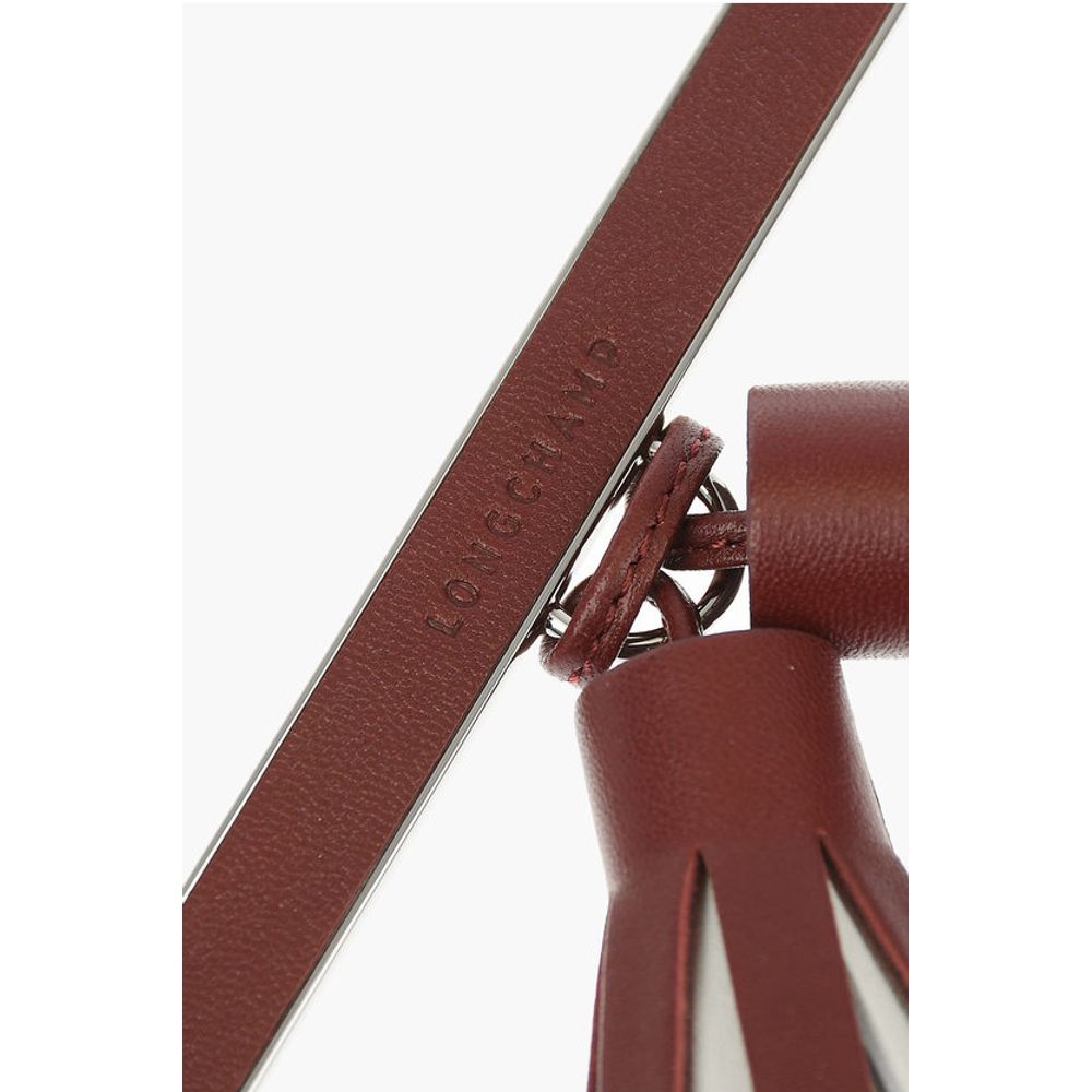 Longchamp Leather Clip with Tassels - Image 2