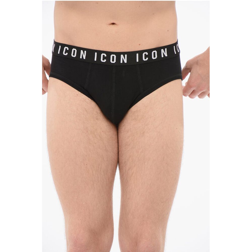Dsquared² Cotton ICON Slip With Logoed Waistband - Image 3