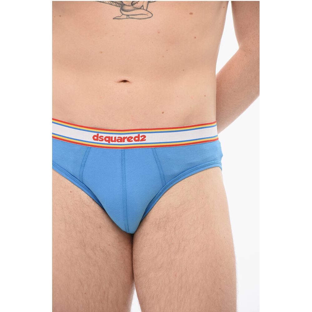 Dsquared² Cotton Slip With Logoed Waistband - Image 3