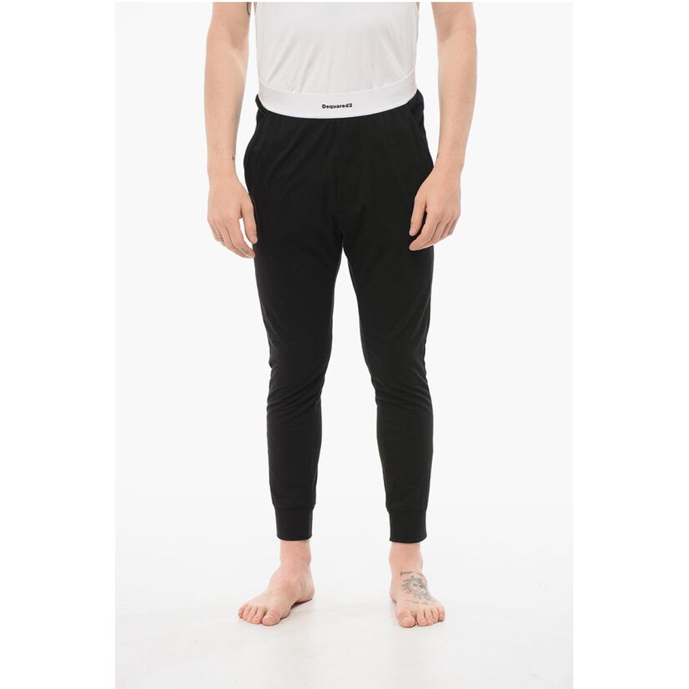 Dsquared² UNDERWEAR Pajama Pants With Logoed Band