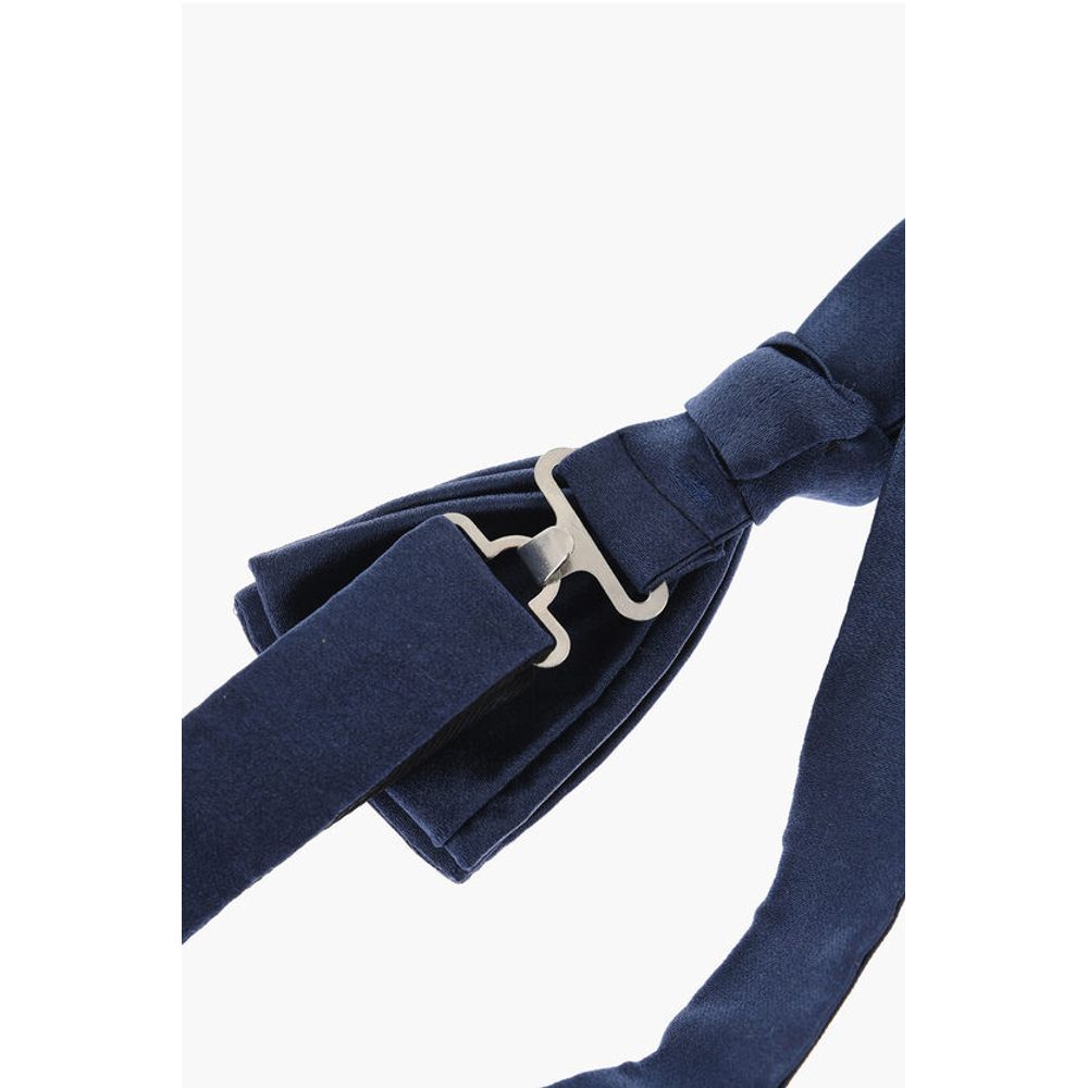 Corneliani CC COLLECTION solid color silk bow tie - Image 3