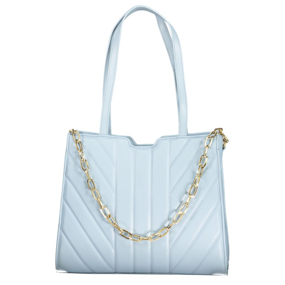 Mario Valentino Blue Polyethylene Handbag - Image 2