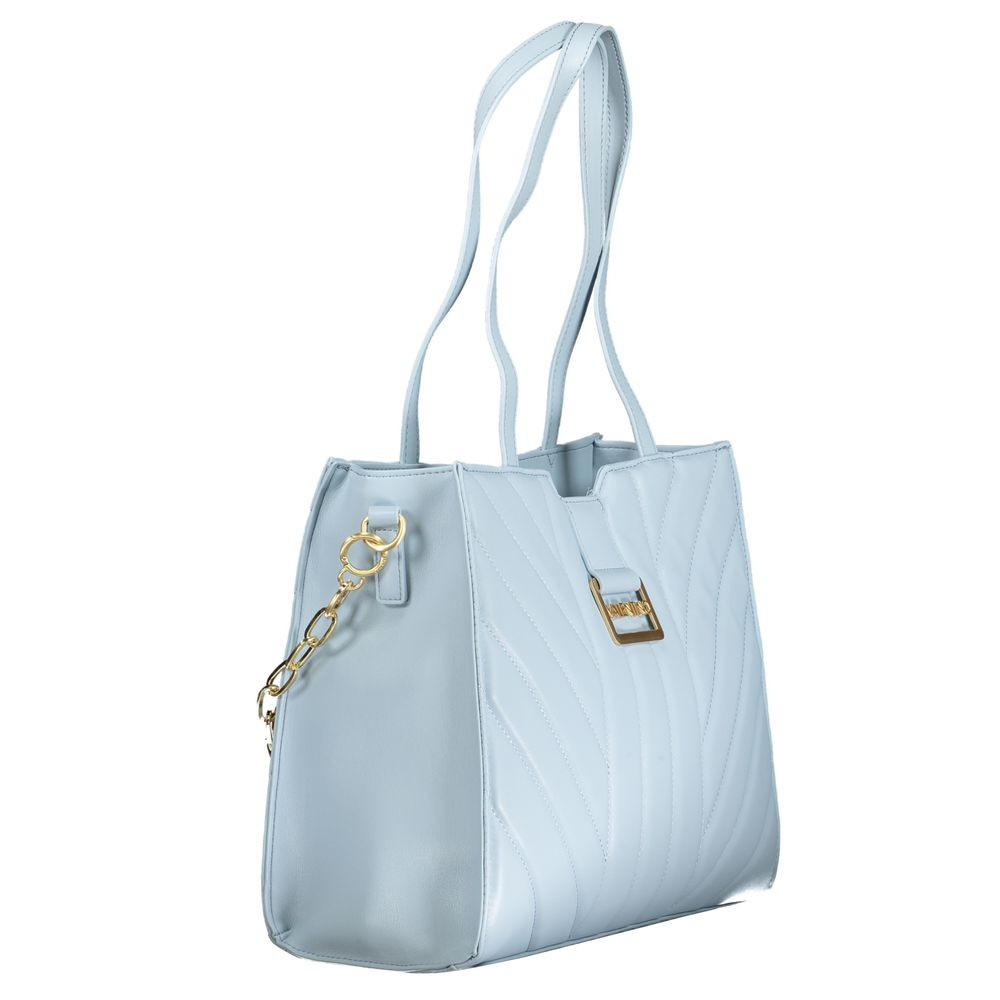 Mario Valentino Blue Polyethylene Handbag - Image 3
