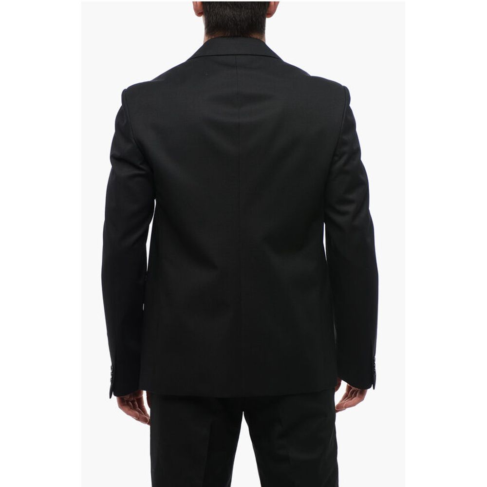 Off-White FOR EVER Single-breasted STRAP Blazer with Flap Pockets - Image 2