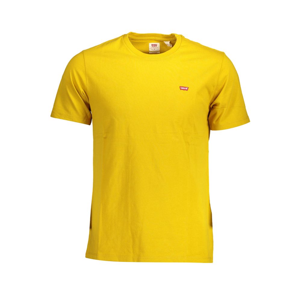 Levi's Yellow Cotton T-Shirt