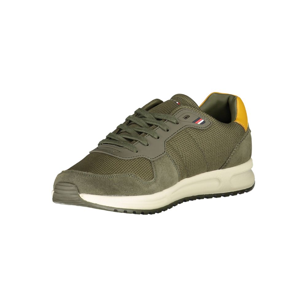 Tommy Hilfiger Verde Polyester Men Sneaker - Image 3